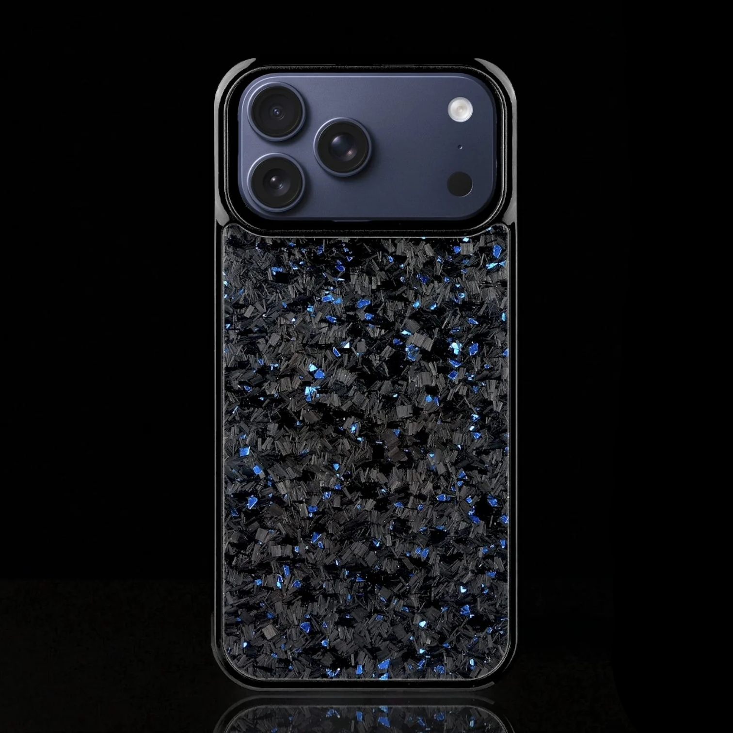 ARTURA CARBON FIBER IPHONE CASE - BLUE FORGED (Standard)