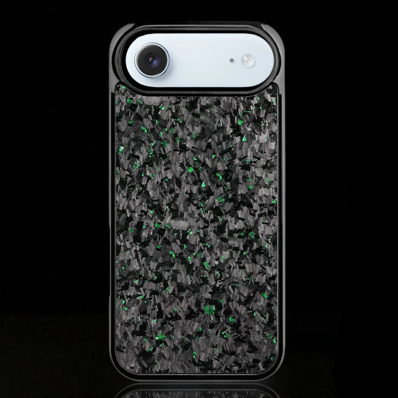 ARTURA CARBON FIBER IPHONE CASE - GREEN FORGED (Standard)