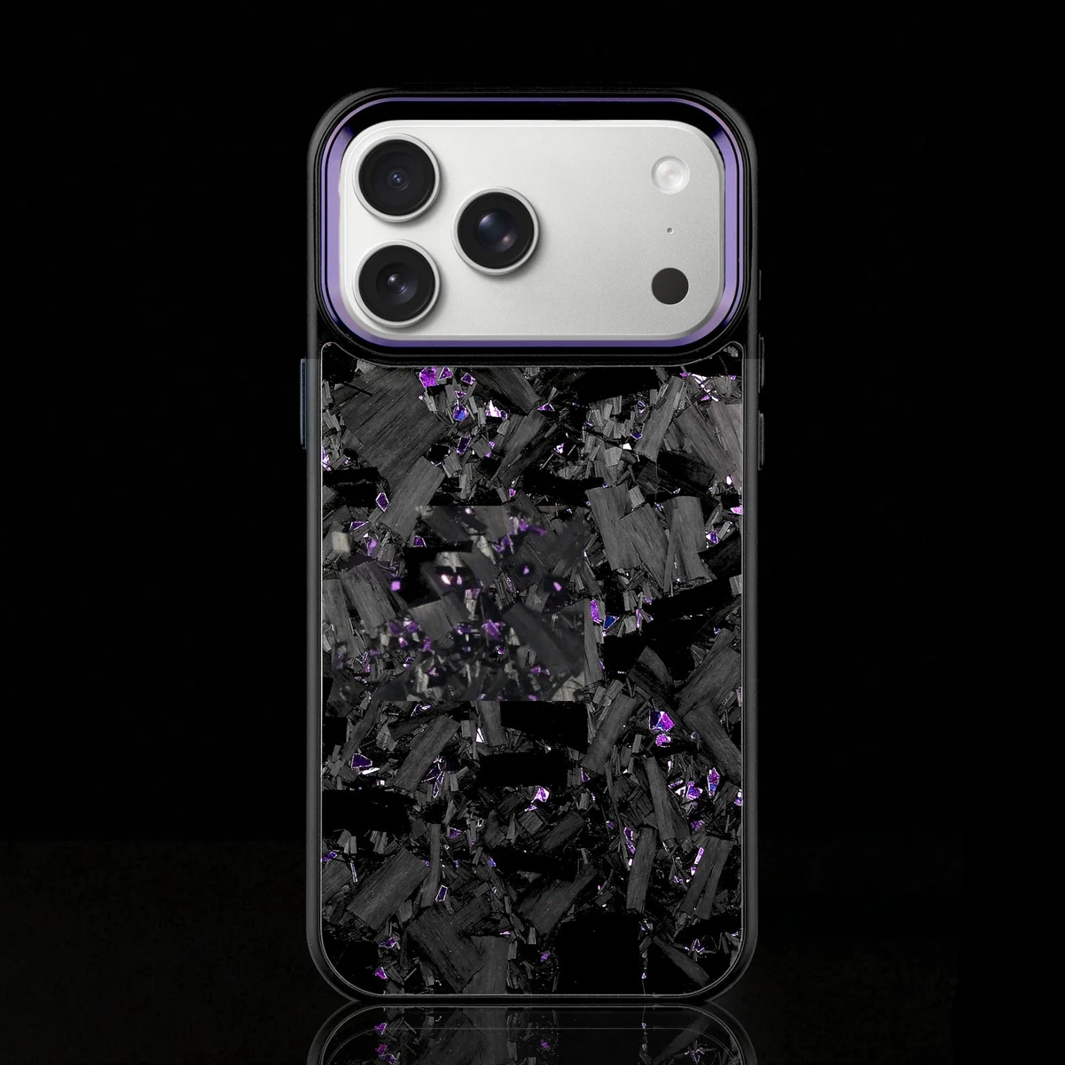 ARTURA CARBON FIBER IPHONE CASE - PURPLE FORGED (Premium)
