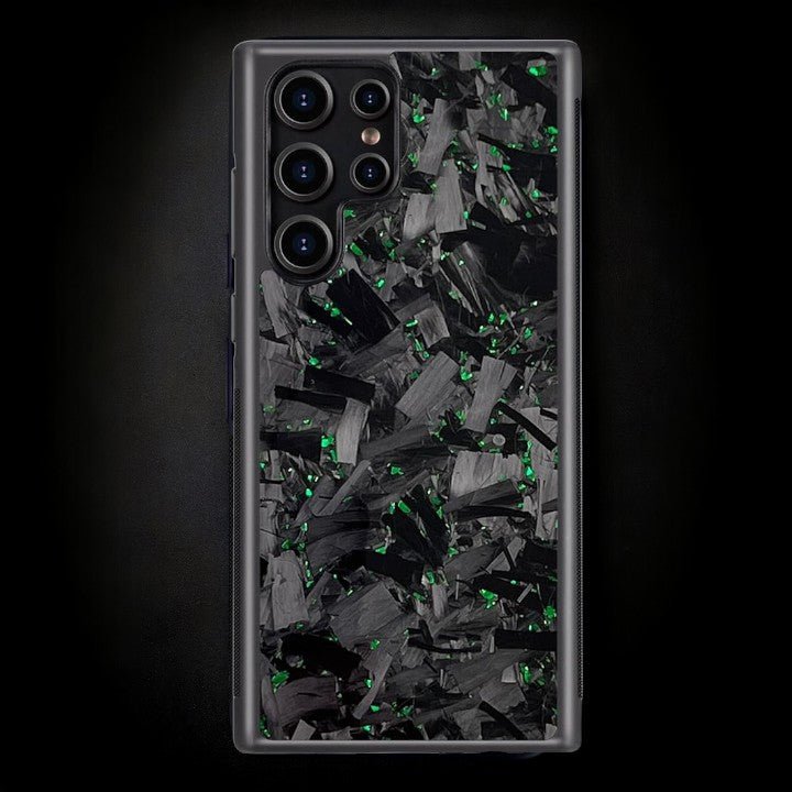 ARTURA CARBON FIBER SAMSUNG CASE - GREEN FORGED (Premium)