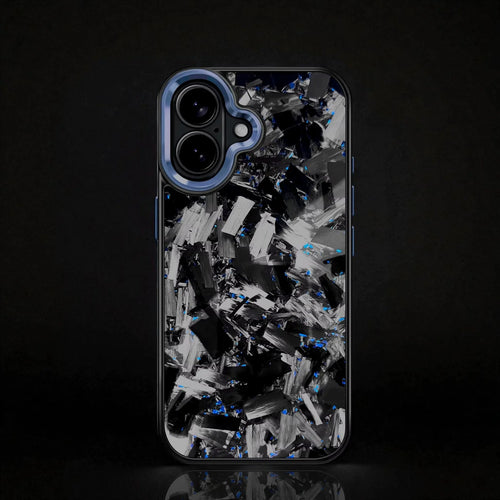 ARTURA CARBON FIBER IPHONE CASE - BLUE FORGED (Premium)
