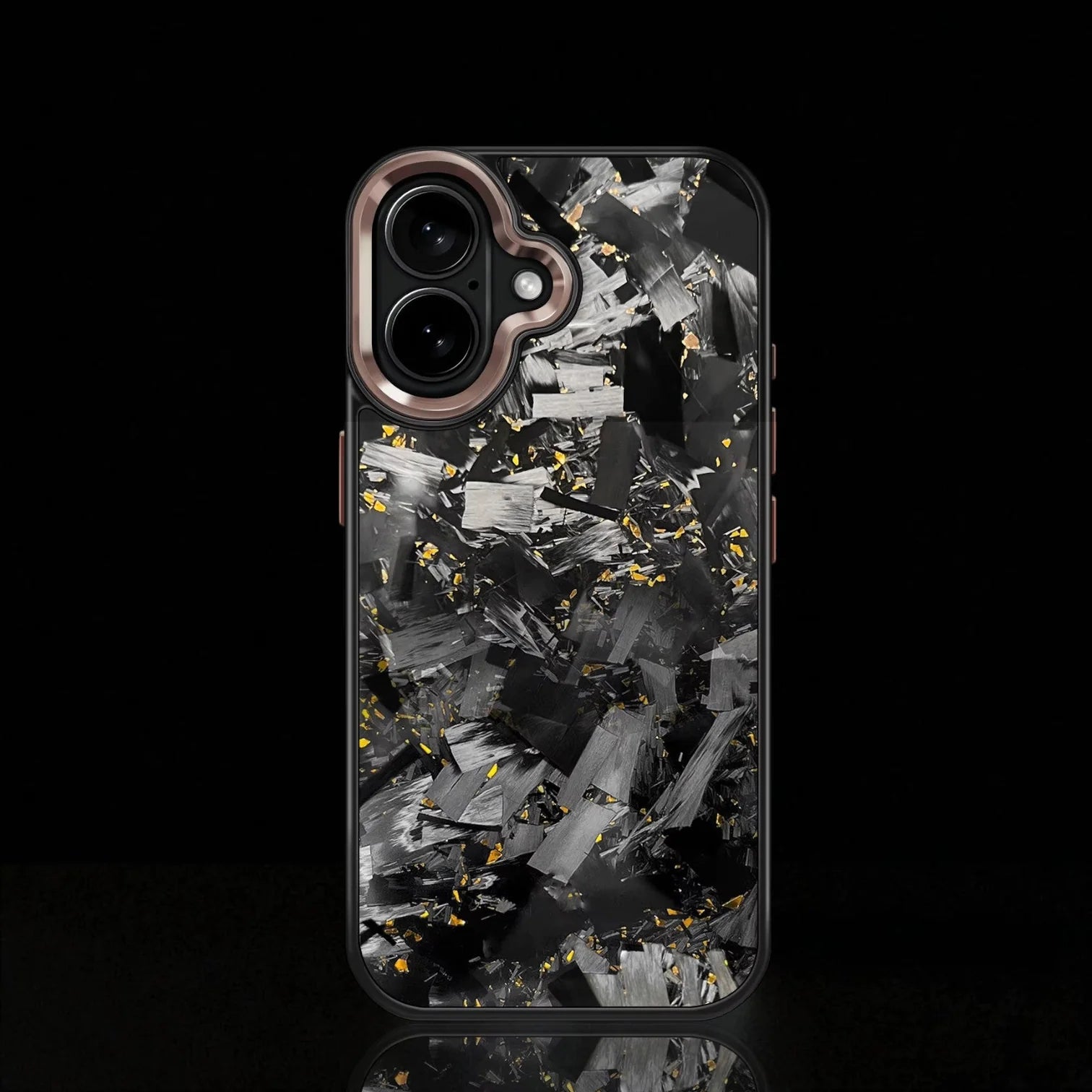 ARTURA CARBON FIBER IPHONE CASE - GOLD FORGED (Premium)