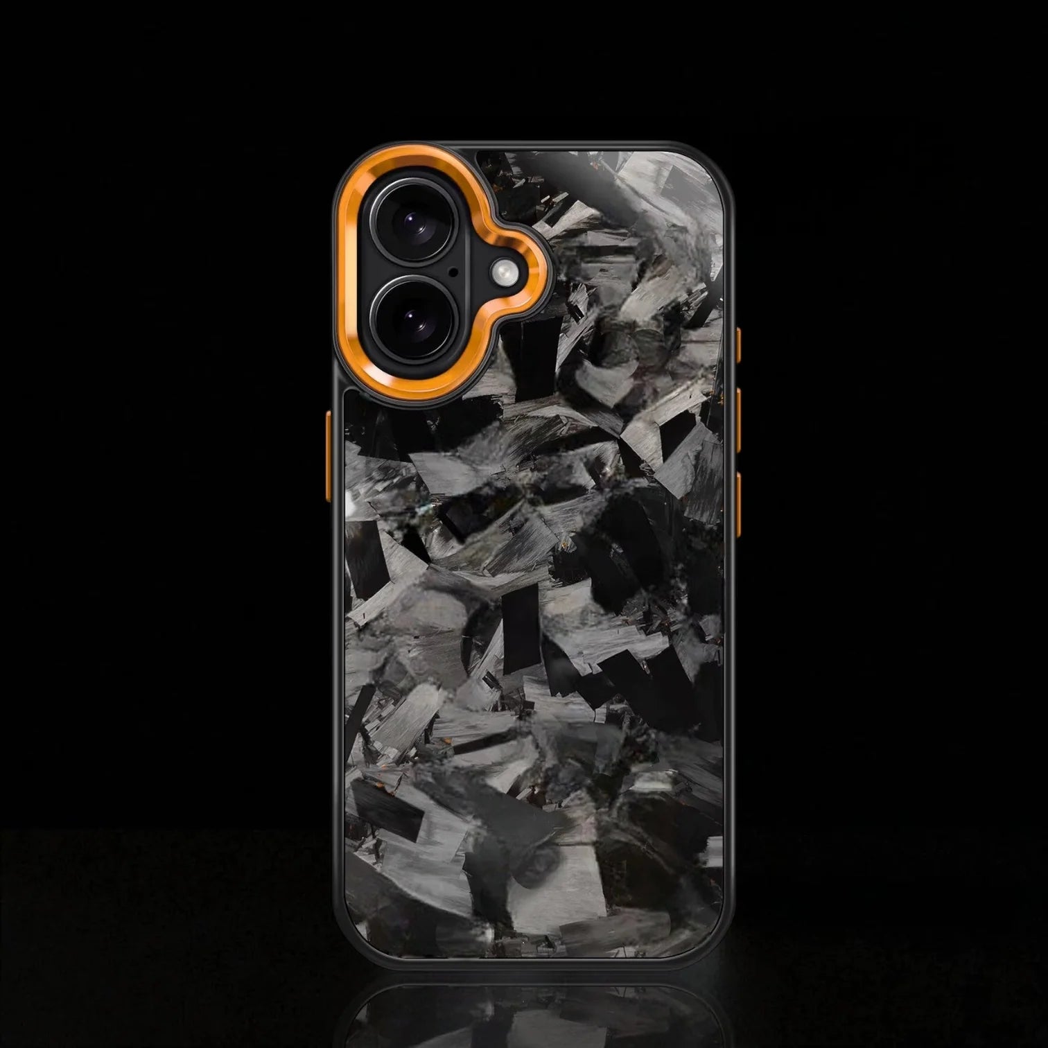 ARTURA CARBON FIBER IPHONE CASE - ORANGE FORGED (Premium)