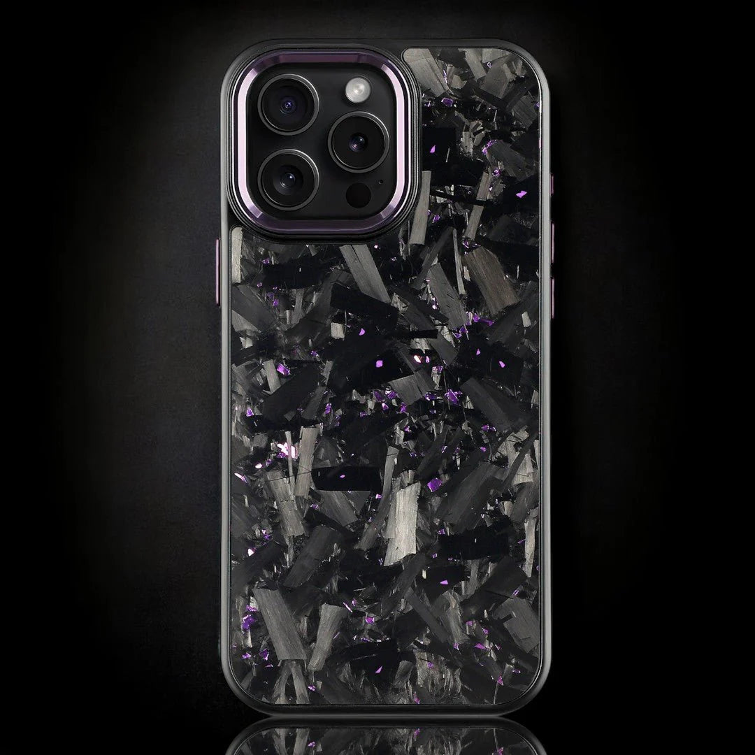 ARTURA CARBON FIBER IPHONE CASE - PURPLE FORGED (Premium)