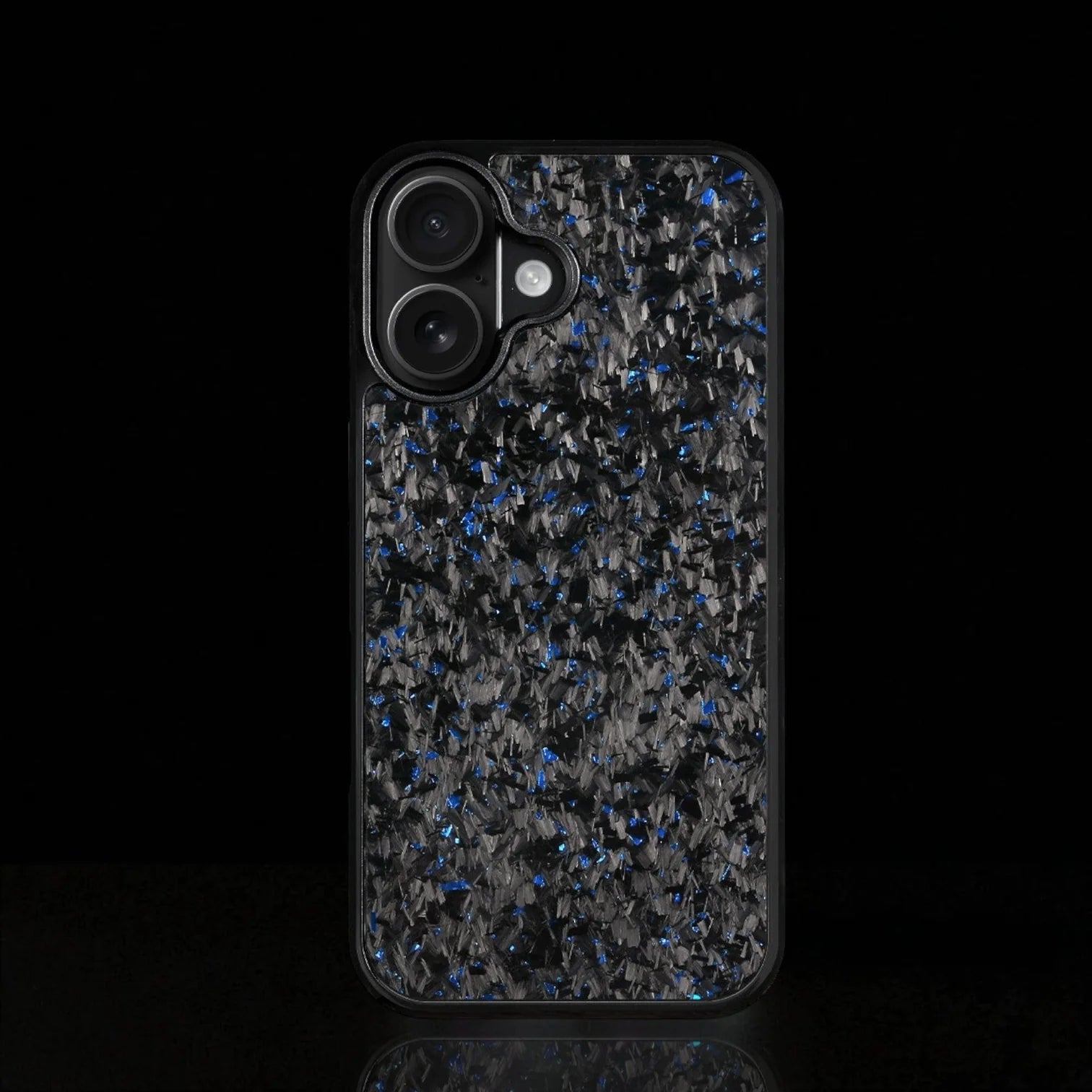 ARTURA CARBON FIBER IPHONE CASE - BLUE FORGED (Standard)
