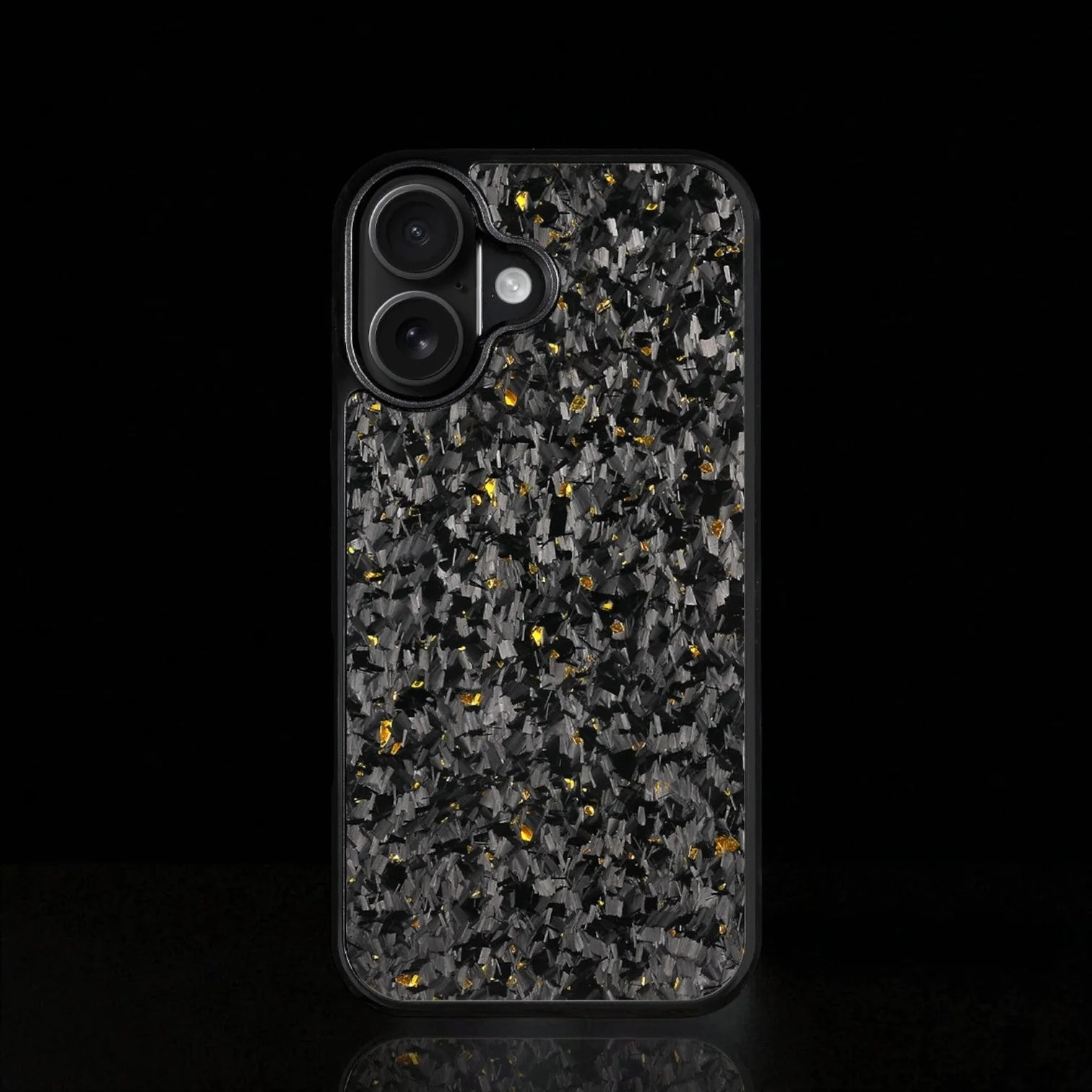 ARTURA CARBON FIBER IPHONE CASE - GOLD FORGED (Standard)